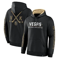 Men's Fanatics Black Vegas Golden Knights Big City Legacy Fleece Pullover Hoodie