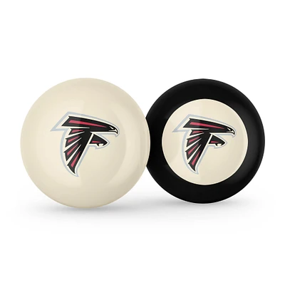 Imperial Atlanta Falcons Logo Cue Ball & 8 Ball Combo Set