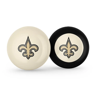 Imperial New Orleans Saints Logo Cue Ball & 8 Ball Combo Set