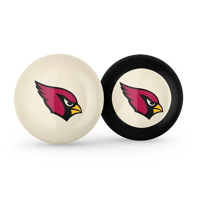 Imperial Arizona Cardinals Logo Cue Ball & 8 Ball Combo Set