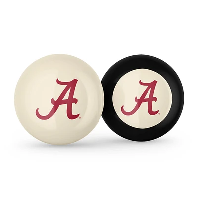 Imperial Alabama Crimson Tide Logo Cue Ball & 8 Ball Combo Set
