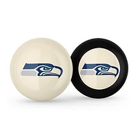 Imperial Seattle Seahawks Logo Cue Ball & 8 Ball Combo Set
