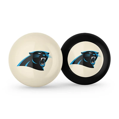 Imperial Carolina Panthers Logo Cue Ball & 8 Ball Combo Set