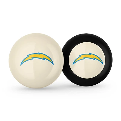 Imperial Los Angeles Chargers Logo Cue Ball & 8 Ball Combo Set