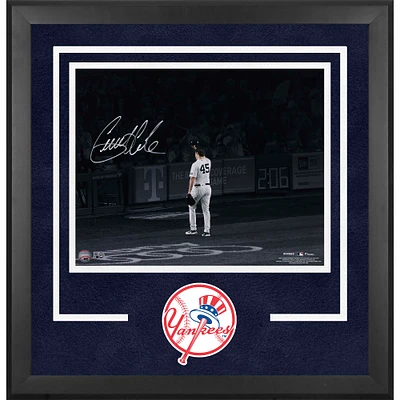 Gerrit Cole New York Yankees Autographed Deluxe Framed 16" x 20" Tip Cap Spotlight Photograph