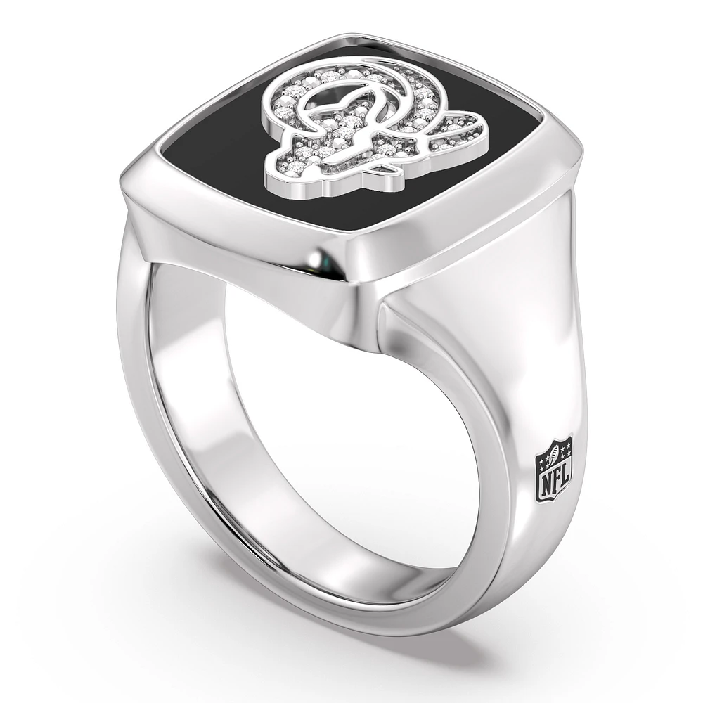 True Fan Los Angeles Rams Fans Diamond Ring