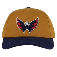 Men's American Needle  Tan/Navy Washington Capitals Burnett Adjustable Hat