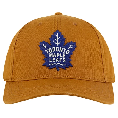 Men's American Needle  Tan Toronto Maple Leafs Hepcat Washed Twill Adjustable Hat