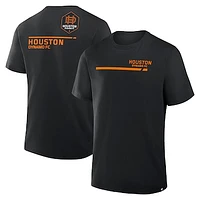 Men's Fanatics  Black Houston Dynamo FC Corner Kick Legacy T-Shirt