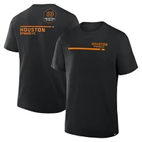 Men's Fanatics  Black Houston Dynamo FC Corner Kick Legacy T-Shirt