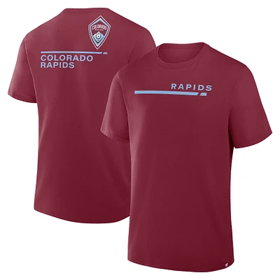 Men's Fanatics  Burgundy Colorado Rapids Corner Kick Legacy T-Shirt