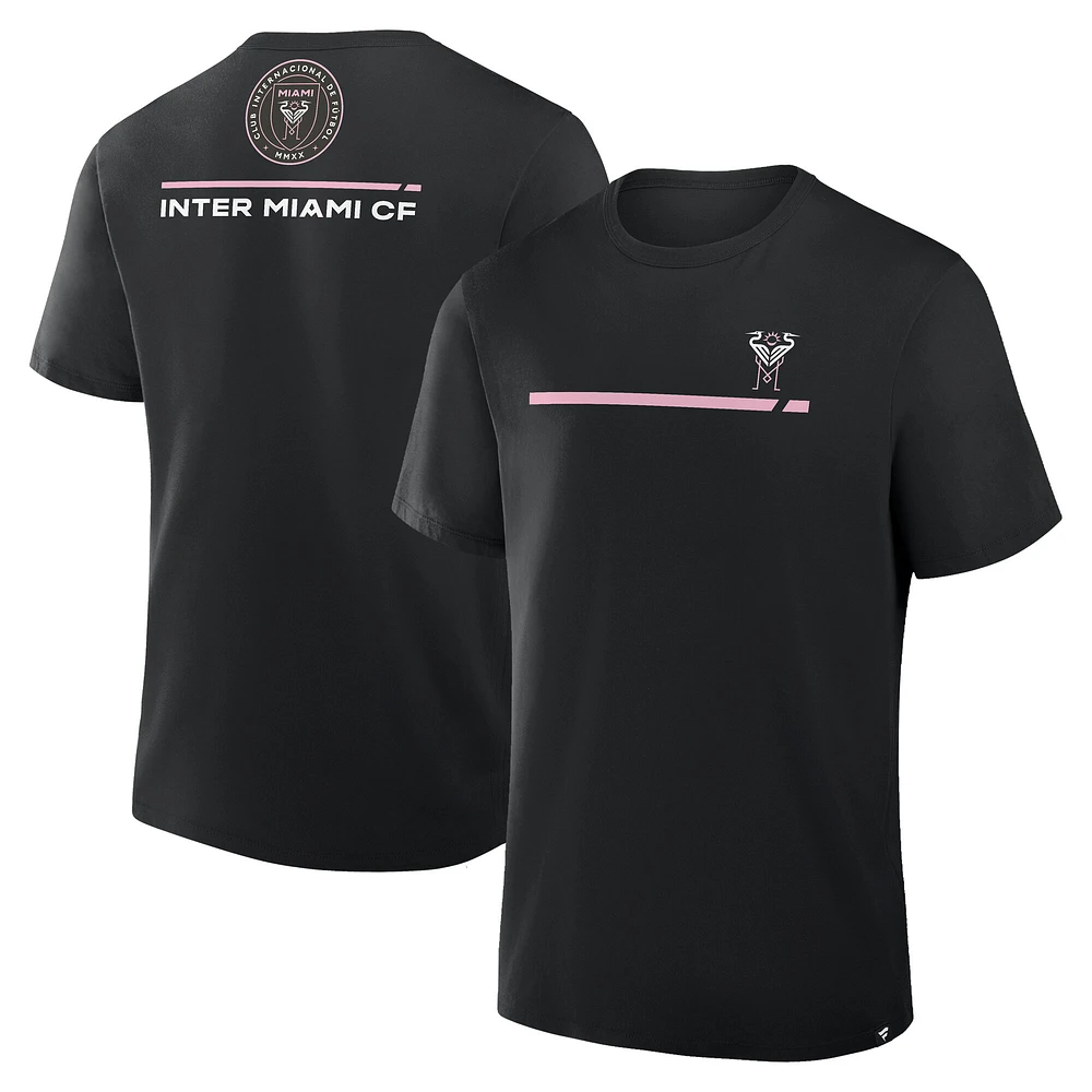 Men's Fanatics  Black Inter Miami CF Corner Kick Legacy T-Shirt