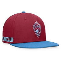 Men's Fanatics Burgundy Colorado Rapids Sitter Snapback Hat