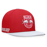 Men's Fanatics Red New York Red Bulls Sitter Snapback Hat