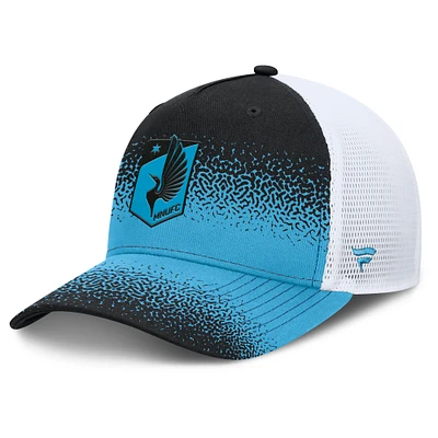 Men's Fanatics Black Minnesota United FC Libero Trucker Adjustable Hat