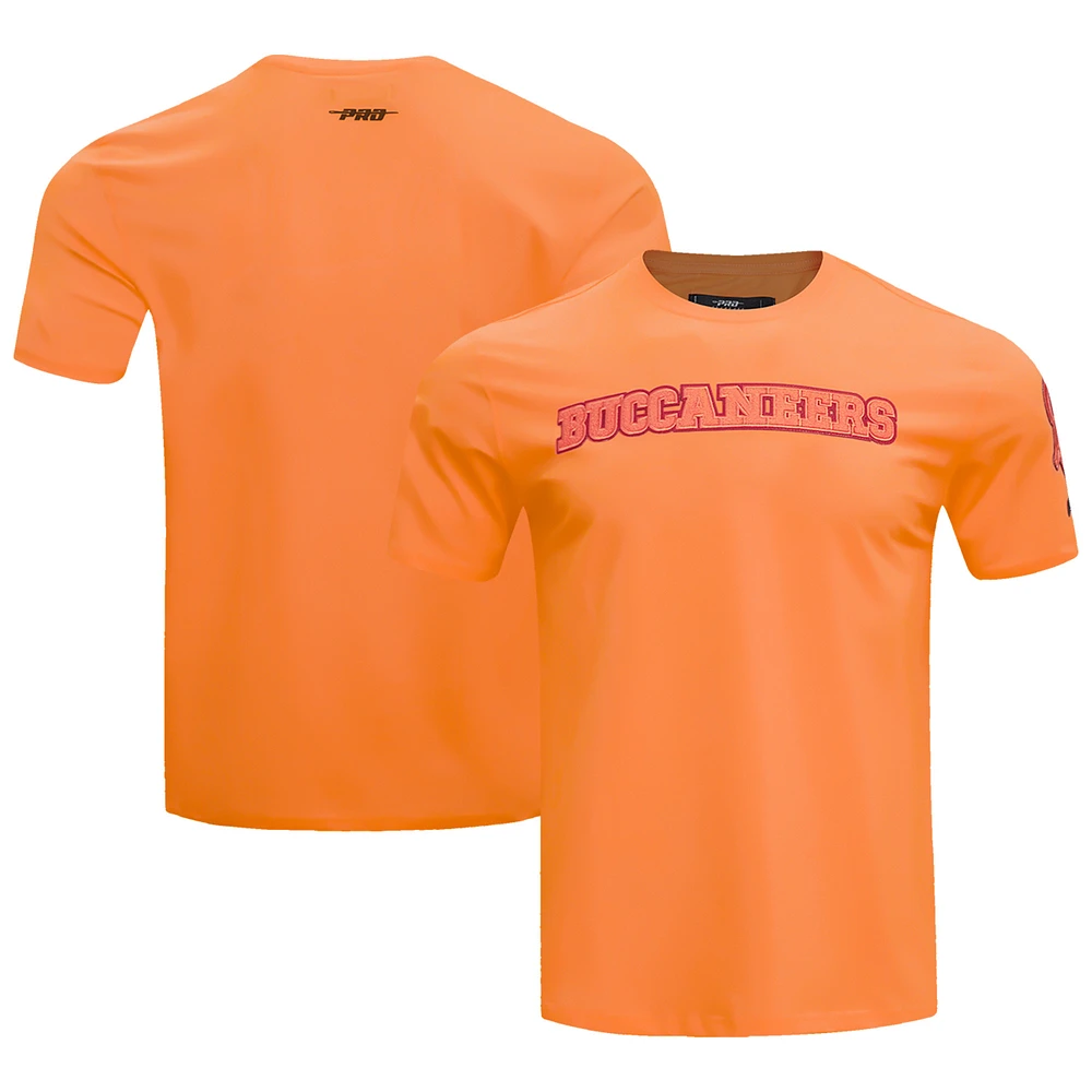 Men's Pro Standard Orange Tampa Bay Buccaneers  Triple Tonal T-Shirt