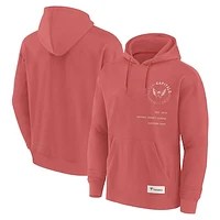 Men's Fanatics Red Washington Capitals Future Ground Info Pullover Hoodie
