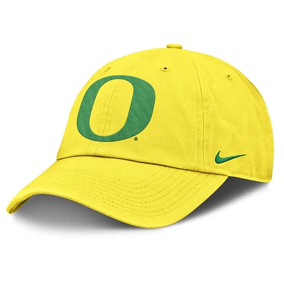 Men's Nike Yellow Oregon Ducks Primetime Club Adjustable Hat