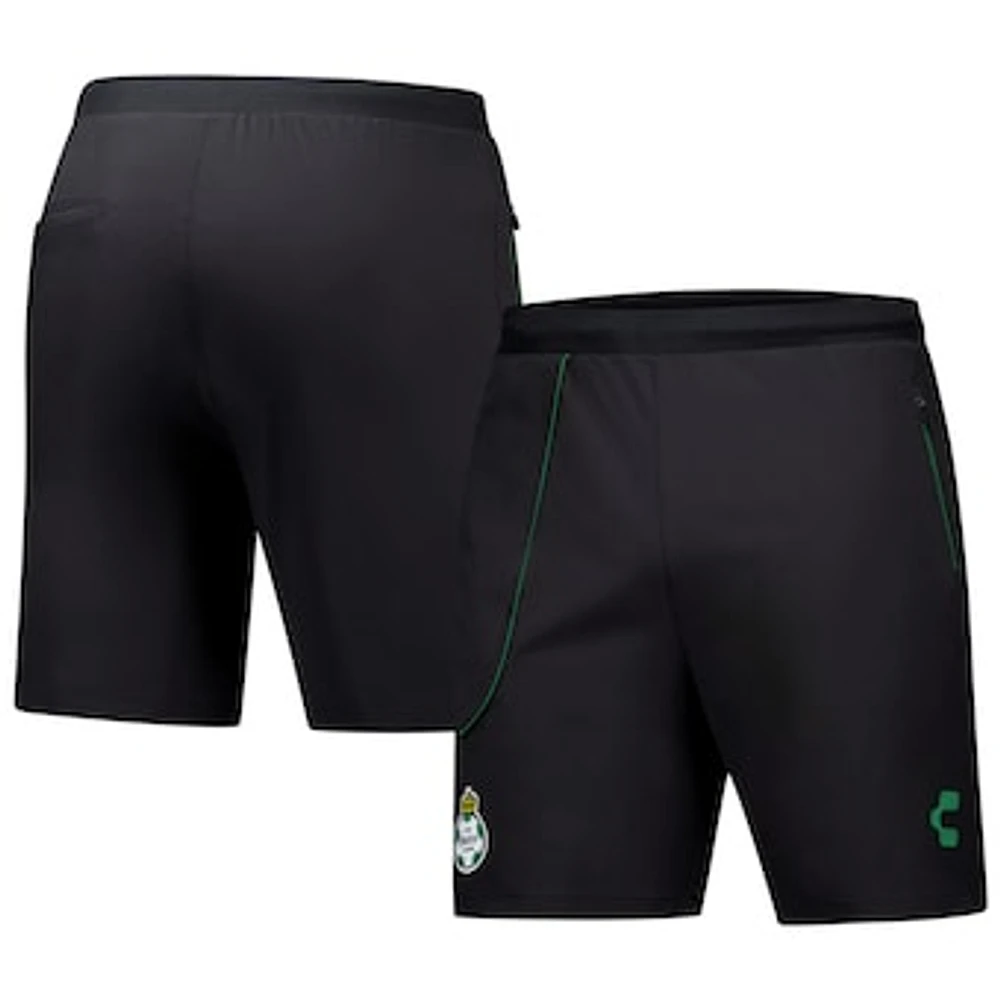 Men's Charly  Black Santos Laguna 2024/25 Coach Shorts