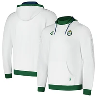 Men's Charly  White Santos Laguna 2024/25 Pullover Hoodie