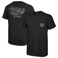 Men's Majestic Threads Black Minnesota Vikings Pride Pocket T-Shirt