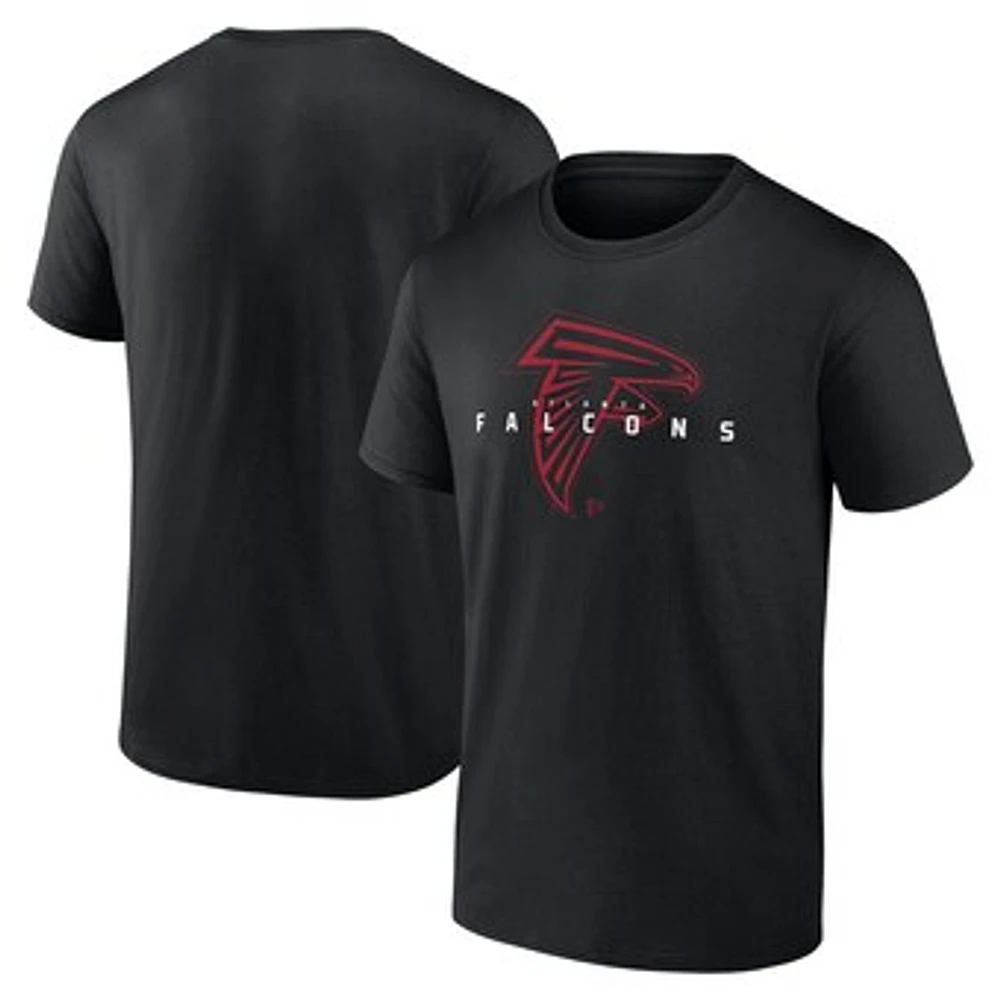 Men's Fanatics Black Atlanta Falcons Big & Tall Coordinate T-Shirt