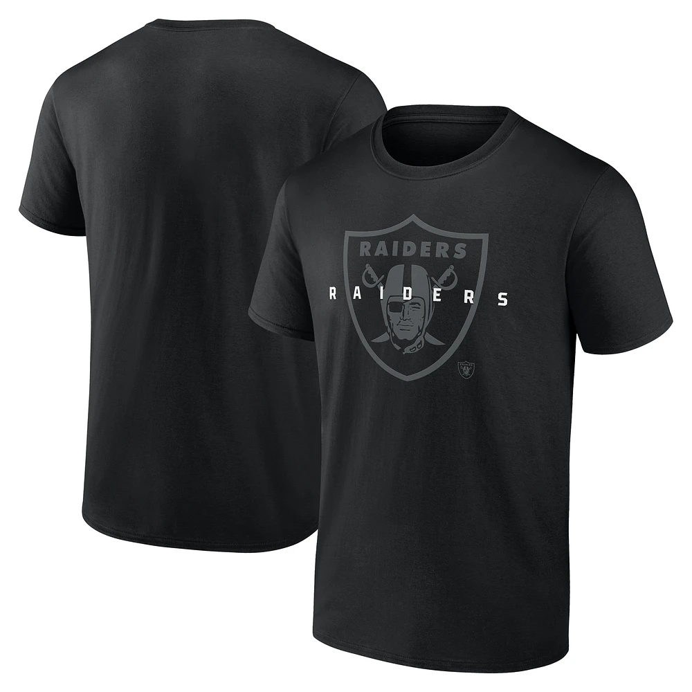 Men's Fanatics Black Las Vegas Raiders Big & Tall Coordinate T-Shirt