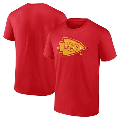 Men's Fanatics Red Kansas City Chiefs Big & Tall Coordinate T-Shirt