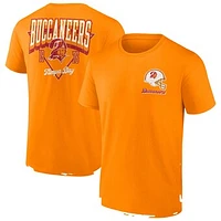 Men's Fanatics Orange Tampa Bay Buccaneers Big & Tall Throwback Logo T-Shirt