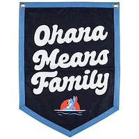 Oxford Pennant Lilo and Stitch Ohana Means Family Camp Flag