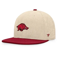 Men's Fanatics Tan Arkansas Razorbacks Catcher Snapback Hat