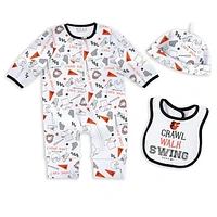 Newborn & Infant WEAR by Erin Andrews Baltimore Orioles Sleep Play Set