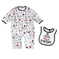 Newborn & Infant WEAR by Erin Andrews Arizona Diamondbacks Sleep Play Set