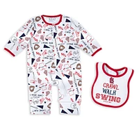 Newborn & Infant WEAR by Erin Andrews St. Louis Cardinals Sleep Play Set