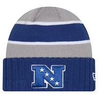 Men's New Era Blue NFC 2025 NFL Pro Bowl Cuffed Knit Hat