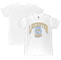 Men's 1863FC  White Leicester City Retro Wordmark T-Shirt