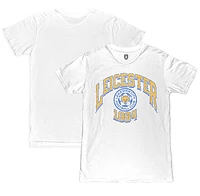 Men's 1863FC  White Leicester City Retro Wordmark T-Shirt