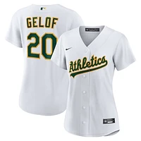 Women's Nike Zack Gelof White Oakland Athletics Home Replica Player Jersey