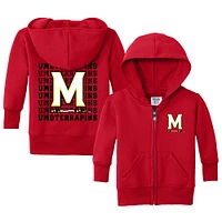 Infant Chad & Jake Maryland Terrapins Retro Full-Zip Hoodie Sweatshirt