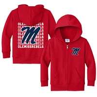 Toddler Chad & Jake Ole Miss Rebels Retro Full-Zip Hoodie Sweatshirt