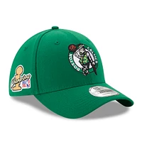 Men's New Era Kelly Green Boston Celtics 2024 NBA Finals Champions Side Patch 39THIRTY Flex Hat