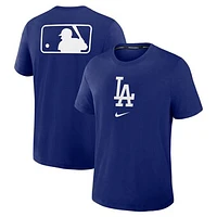 Men's Royal Los Angeles Dodgers Authentic Collection Early Work Performance Tri-Blend T-Shirt