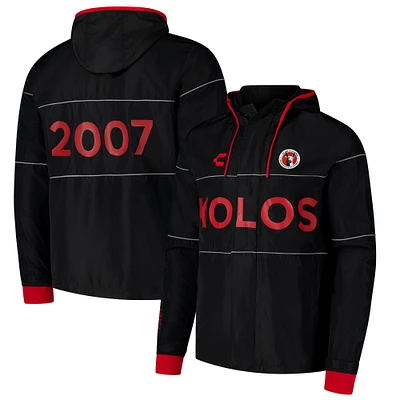 Men's Charly  Black Club Tijuana 2024/25 Outdoor Full-Zip Hoodie Jacket