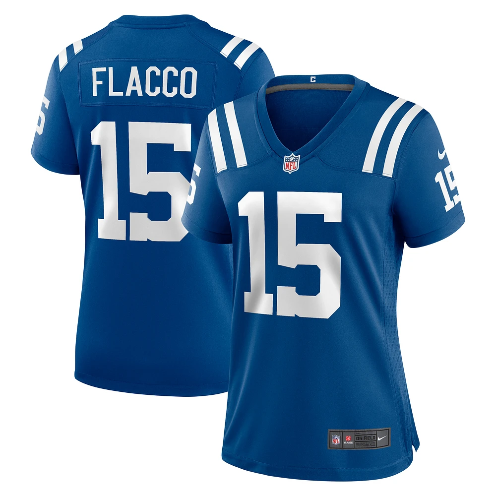 Women's Nike Joe Flacco  Royal Indianapolis Colts Game Jersey