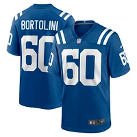 Men's Nike Tanor Bortolini  Royal Indianapolis Colts Game Jersey