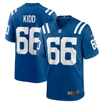 Men's Nike Lewis Kidd  Royal Indianapolis Colts Game Jersey