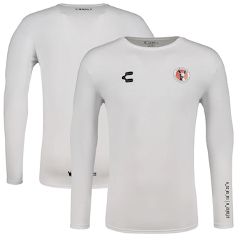 Men's Charly  White Club Tijuana Long Sleeve T-Shirt