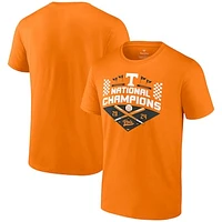 Men's Fanatics Tennessee Orange Volunteers 2024 NCAA Baseball College World Series Champions Official Logo T-Shirt