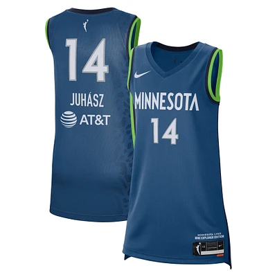 Unisex Nike Dorka Juhasz Blue Minnesota Lynx Swingman Victory Player Jersey - Explorer Edition