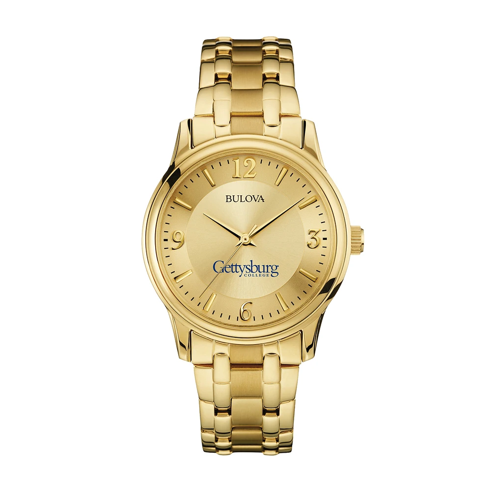 Men's Bulova Gettysburg Bullets Gold-Tone Watch